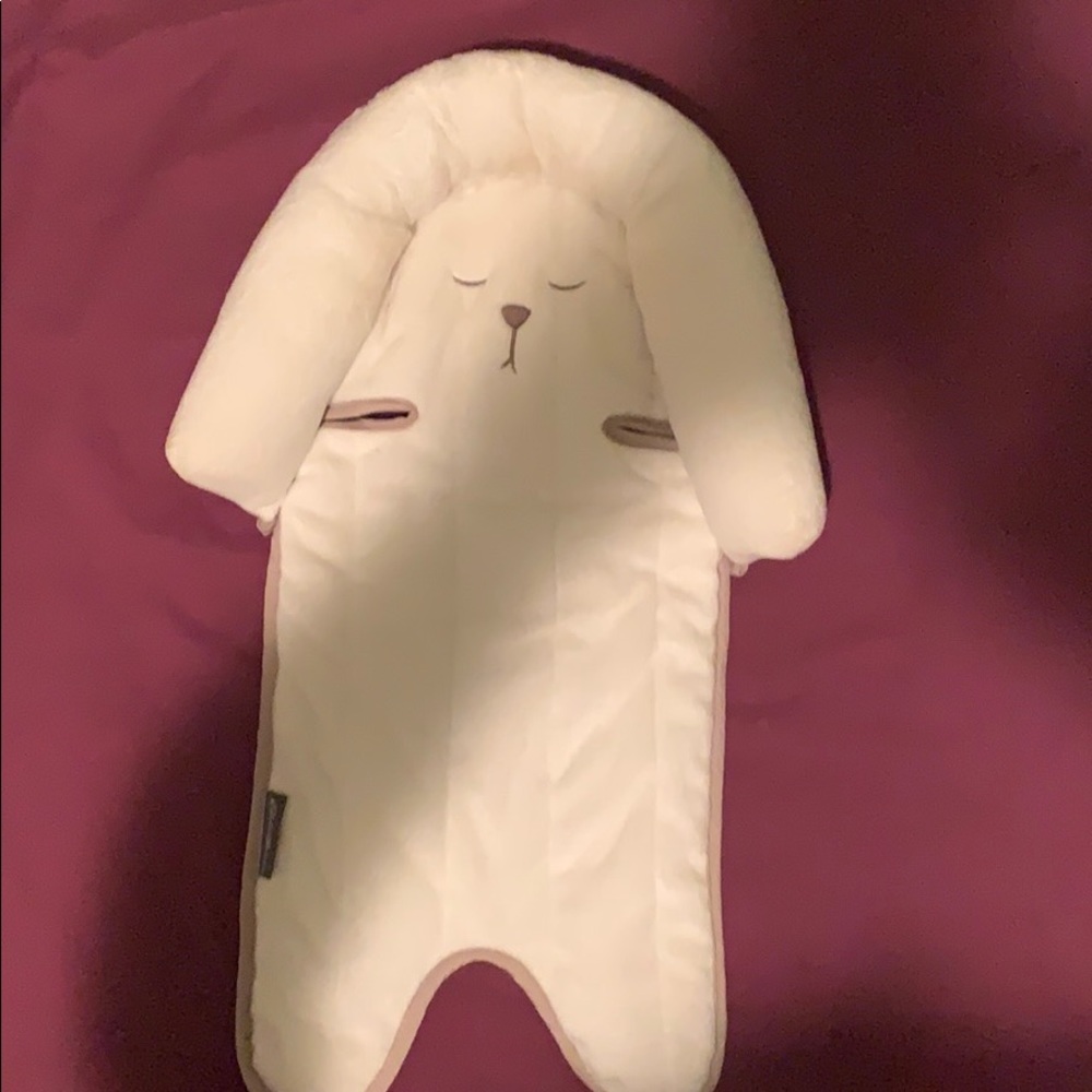 Newborn head support for car seat